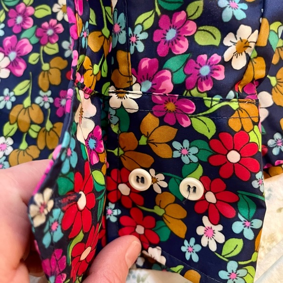 Vintage SKYR Nylon Womens Blouse FABULOUS - Picture 6 of 8